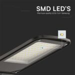 Φωτιστικό Δρόμου LED 100W 4000K IP65 Μαύρου Χρώματος V-TAC – 10210