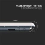 Φωτιστικό Οροφής LED 36W 4000K 1.2m IP65 Μαύρου Χρώματος V-TAC – 10213
