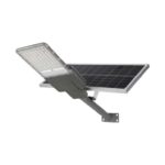 LED ηλιακό φωτιστικό δρόμου 40W φυσικό λευκό 4000K με γκρι σώμα για ιστό & τοίχο με τηλεχειριστήριο V-TAC – 10224