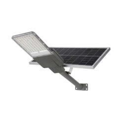 LED ηλιακό φωτιστικό δρόμου 40W φυσικό λευκό 4000K με γκρι σώμα για ιστό & τοίχο με τηλεχειριστήριο V-TAC – 10224