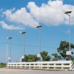Ηλιακό Φωτιστικό Δρόμου LED 70W Φυσικό 4000K Γκρι Ιστού/Τοίχου με Τηλεχειριστήριο V-TAC – 10228
