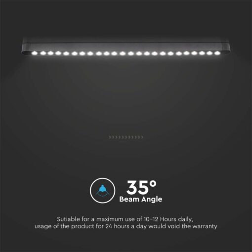 Μαγνητικό φωτιστικό ράγας ultra thin LED 48V 22W SMD 4000K Μαύρου Χρώματος V-TAC – 10239