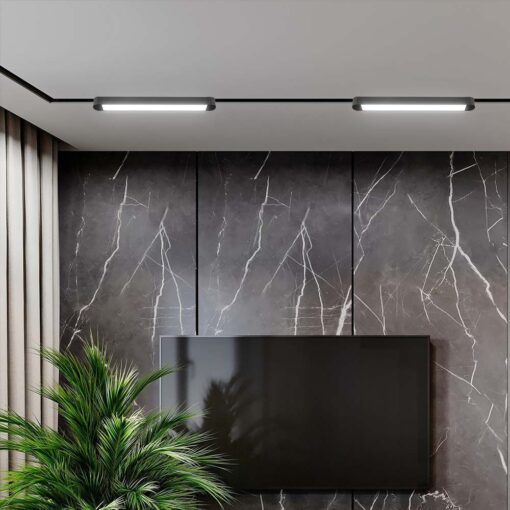 Μαγνητικό φωτιστικό ράγας ultra thin LED 48V 14W SMD 4000K Μαύρου Χρώματος V-TAC – 10242