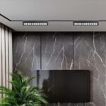 Μαγνητικό φωτιστικό ράγας LED 48V 12W SMD 4000K Μαύρου Χρώματος Ρυθμιζόμενο V-TAC – 10260