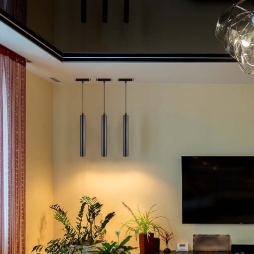 LED μαγνητικό κρεμαστό φωτιστικό ράγας 48V 15W SMD 4000K φυσικό λευκό μαύρο σώμα V-TAC – 10263