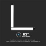 Μαγνητικό φωτιστικό ράγας ultra thin LED 48V 25W SMD 4000K Μαύρου Χρώματος V-TAC – 10266