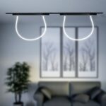 Μαγνητικό Φωτιστικό με Εύκαμπτο Σωλήνα LED 24W 3000K Μαύρου Χρώματος Dimmable V-TAC – 10279VT