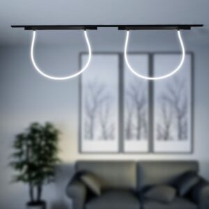 Μαγνητικό Φωτιστικό με Εύκαμπτο Σωλήνα LED 24W 3000K Μαύρου Χρώματος Dimmable V-TAC – 10279VT