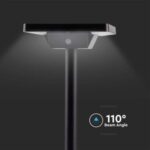 LED ηλιακό φωτιστικό κήπου δαπέδου/καρφί 2W IP65 CCT με μαύρο σώμα V-TAC – 10304