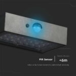 Επιτοίχιο Φωτιστικό LED 3W 3000Κ+4000K Ηλιακό με ανιχνευτή Μαύρου Χρώματος IP65 V-TAC – 10305
