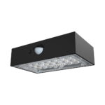 Επιτοίχιο Φωτιστικό LED 3W 3000Κ+4000K Ηλιακό με ανιχνευτή Μαύρου Χρώματος IP65 V-TAC – 10305