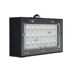 Επιτοίχιο Φωτιστικό LED 3W 3000Κ+4000K Ηλιακό με ανιχνευτή Μαύρου Χρώματος IP65 V-TAC – 10305