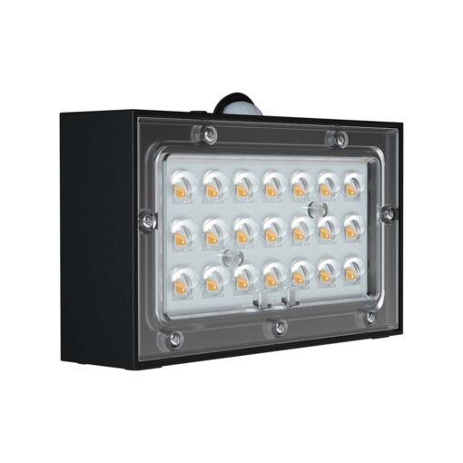 Επιτοίχιο Φωτιστικό LED 3W 3000Κ+4000K Ηλιακό με ανιχνευτή Μαύρου Χρώματος IP65 V-TAC – 10305