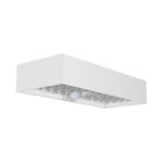 LED ηλιακό φωτιστικό επιτοίχιο 6W θερμό λευκό 4000K με λευκό σώμα και ανιχνευτή V-TAC – 10308