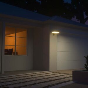 Επιτοίχιο Φωτιστικό LED 15W 4000K Ηλιακό με Ανιχνευτή Μαύρου Χρώματος IP65 V-TAC  – 10315