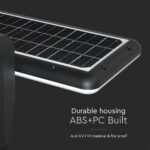 Επιτοίχιο Φωτιστικό LED 15W 4000K Ηλιακό με Ανιχνευτή Μαύρου Χρώματος IP65 V-TAC  – 10315