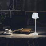 LED φωτιστικό γραφείου 1.5W επαναφορτιζόμενο 3σε1 CCT με λευκό σώμα dimmable V-TAC – 10326