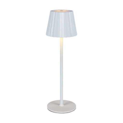 LED φωτιστικό γραφείου 1.5W επαναφορτιζόμενο 3σε1 CCT με λευκό σώμα dimmable V-TAC – 10326