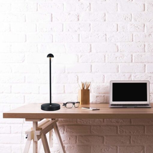 Φωτιστικό Γραφείου LED 1.6W Eπαναφορτιζόμενο Mαύρο Χρώματος Dimmable V-TAC – 10328