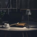 LED φωτιστικό γραφείου 1.5W επαναφορτιζόμενο 3σε1 CCT με μαύρο σώμα dimmable V-TAC – 10330