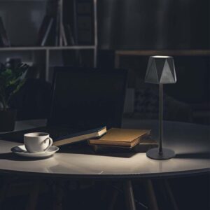 LED φωτιστικό γραφείου 1.5W επαναφορτιζόμενο 3σε1 CCT με μαύρο σώμα dimmable V-TAC – 10330