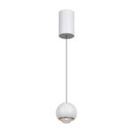 LED κρεμαστό φωτιστικό οροφής σφαίρα 6W 3000K θερμό λευκό με λευκό σώμα V-TAC – 10342