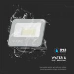 LED Προβολέας 30W V-TAC Samsung Chip Μαύρος 4800lm Αδιάβροχος IP65 6500K  – 23693