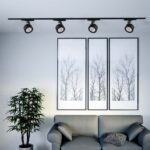 LED φωτιστικό ράγας τριφασικό COB 30W 3 σε 1 CCT Μαύρου Χρώματος V-TAC – 10371