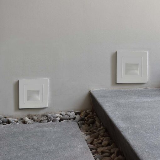 Xωνευτό Φωτιστικό Σκάλας LED 3W 3000K IP65 Λευκού Χρώματος V-TAC – 10376