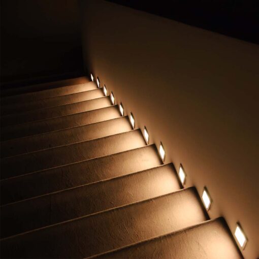 Xωνευτό Φωτιστικό Σκάλας LED 3W 3000K IP65 Λευκού Χρώματος V-TAC – 10376