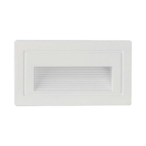 Χωνευτό Φωτιστικό Σκάλας LED 3W 3000K IP65 Λευκού Χρώματος V-TAC – 10378