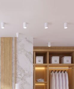 Φωτιστικό Σποτ Οροφής 1xGU10 Λευκού Χρώματος V-TAC – 10379