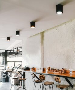 Φωτιστικό Σποτ Οροφής 1xGU10 Μαύρου Χρώματος V-TAC – 10380