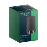 Φωτιστικό Σποτ Οροφής 1xGU10 Μαύρου Χρώματος V-TAC – 10380