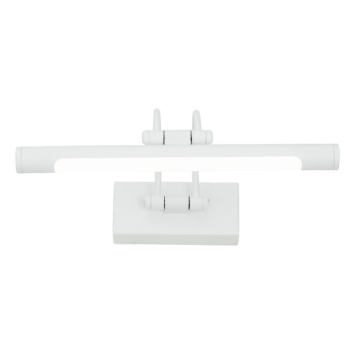 InLight Επιτοίχιο φωτιστικό από λευκό μέταλλο και ακρυλικό (1044-Α-Λευκό)