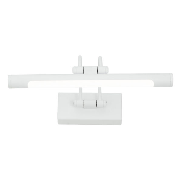 InLight Επιτοίχιο φωτιστικό από λευκό μέταλλο και ακρυλικό (1044-Α-Λευκό)