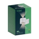 Απλίκα Up-Down LED 5W 3000K IP65 Λευκού Χρώματος V-TAC – 10443