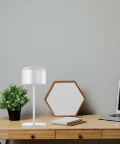 Επιτραπέζιο Φωτιστικό γραφείου LED 1.5W επαναφορτιζόμενο Λευκού Χρώματος dimmable IP54 V-TAC – 10449