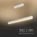 Κρεμαστό φωτιστικό Samsung LED 40W 3 σε 1 CCT Λευκού Χρώματος V-TAC – 10469