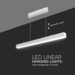 Κρεμαστό φωτιστικό Samsung LED 40W 3 σε 1 CCT Λευκού Χρώματος V-TAC – 10469