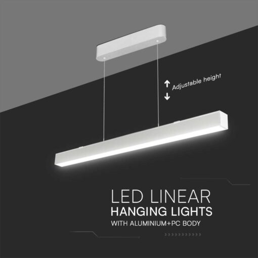 Κρεμαστό φωτιστικό Samsung LED 40W 3 σε 1 CCT Λευκού Χρώματος V-TAC – 10469