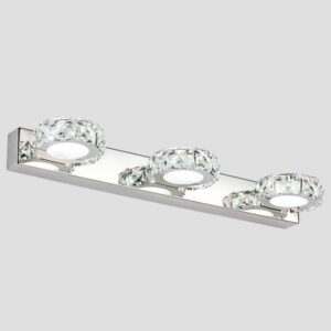 ΦΩΤΙΣΤΙΚΟ ΜΠΑΝΙΟΥ LED 9W 4000Κ ΟΒΑΛ 3Φ 460X50X116 ΝΙΚΕΛ EUROLAMP 144-80007