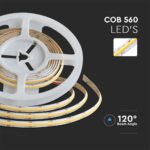 Ταινία LED COB  5M DC:24V IP20 18W/m CCT V-TAC – 10555