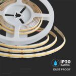 Ταινία LED COB  5M DC:24V IP20 18W/m CCT V-TAC – 10555