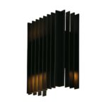 Επιτοίχιο Φωτιστικό Εξωτερικού Χώρου LED 12W 3000K IP65 Μαύρου Χρώματος V-TAC – 10559