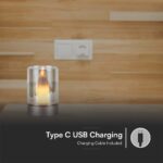 Φωτιστικό Γραφείου LED 2W Επαναφορτιζόμενο Dimmable Χρυσού Χρώματος V-TAC – 10566