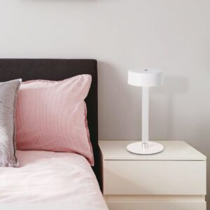 Φωτιστικό Γραφείου LED 3W Επαναφορτιζόμενο Λευκού Χρώματος Dimmable V-TAC – 10571