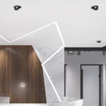 Φωτιστικό Oροφής Xωνευτό COB 20W 3 σε 1 CCT Μαύρου Χρώματος V-TAC – 10580
