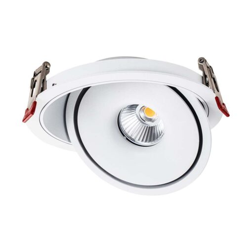 30W LED COB Downlight 3IN1 White Body V-TAC – 10583