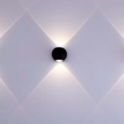 Απλίκα Up-Down LED 2W 3000K Μαύρου Χρώματος V-TAC – 10584